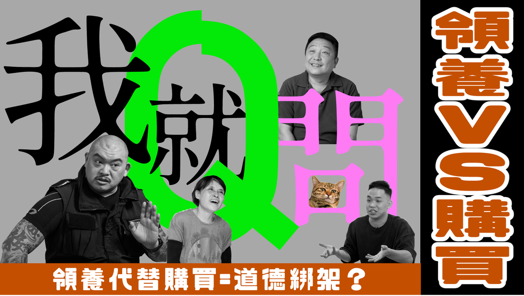 我就問ep.1：領養代替購買＝道德綁架？｜妞新聞 我就問、領養與購買、李火山、卓媽媽、走心社會觀察家