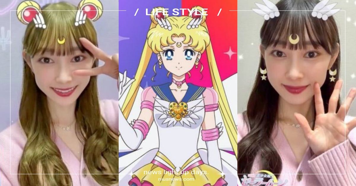 《美少女戰士》IG＆抖音期間限定濾鏡！月野兔「月亮印記＋三葉髮飾」華麗還原 月野兔、美少女戰士、劇場版美少女戰士Cosmos、濾鏡、IG濾鏡、抖音濾鏡