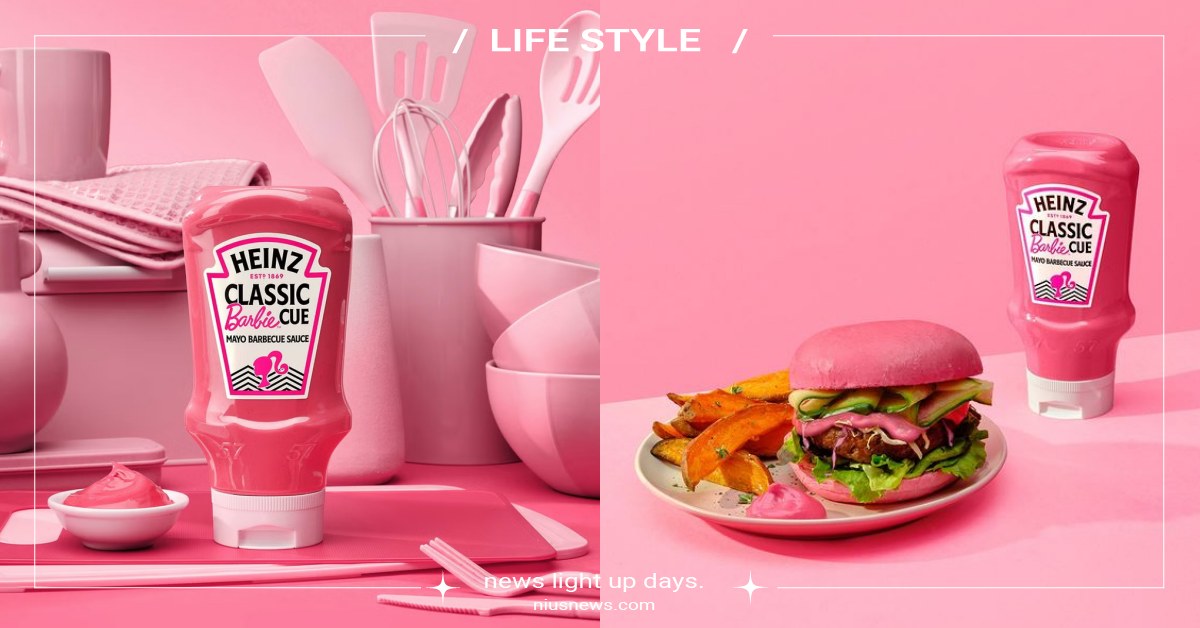 不是開玩笑！Heinz推「粉紅芭比醬」是什麼味道？加碼官方推薦「這樣吃」最對味！ HeinzxBarbie™、粉紅經典燒烤醬、芭比