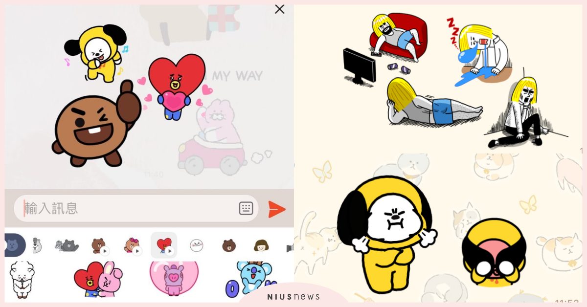 Line貼圖爆紅新功能「拼貼樂」如何獲得6大QA！哪些貼圖能混搭？電腦版可以嗎？ line貼圖、Line貼圖新功能、拼貼樂、混搭貼圖、合併貼圖、更新、