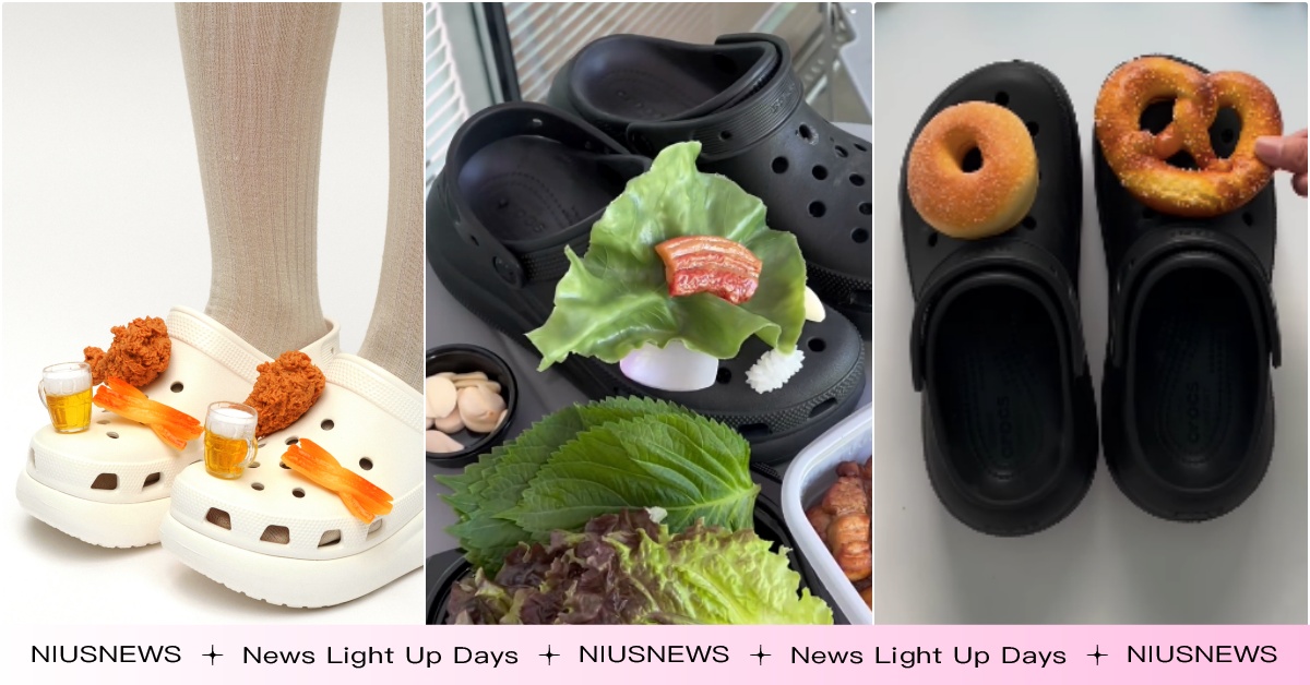 韓牌12款「生菜包肉＋炸雞＋甜甜圈鞋扣」爆熱議！史上最鬧食物球鞋吊飾網笑：看餓了 韓國品牌鞋扣、球鞋吊飾、球鞋鞋扣、球鞋鞋帶裝飾、球鞋鞋帶鞋扣、韓國鞋扣、韓國小眾品牌