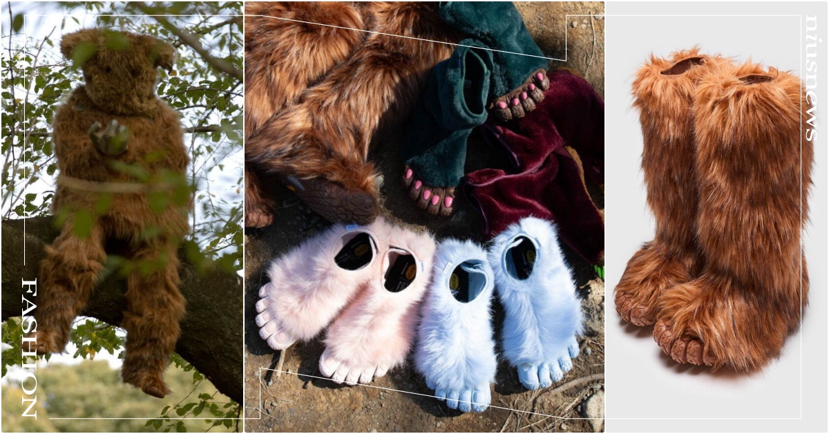 變身傳說大腳怪！9雙聯名「怪物腳毛毛靴」爆熱議，超高筒棕色炸毛超鬧，網：抓去研究 大腳怪靴子、皮草靴、毛毛靴子、大腳怪聯名、聯名靴子推薦、雪靴推薦、日本SUICOKE、SUICOKE聯名靴、SUICOKE大腳怪