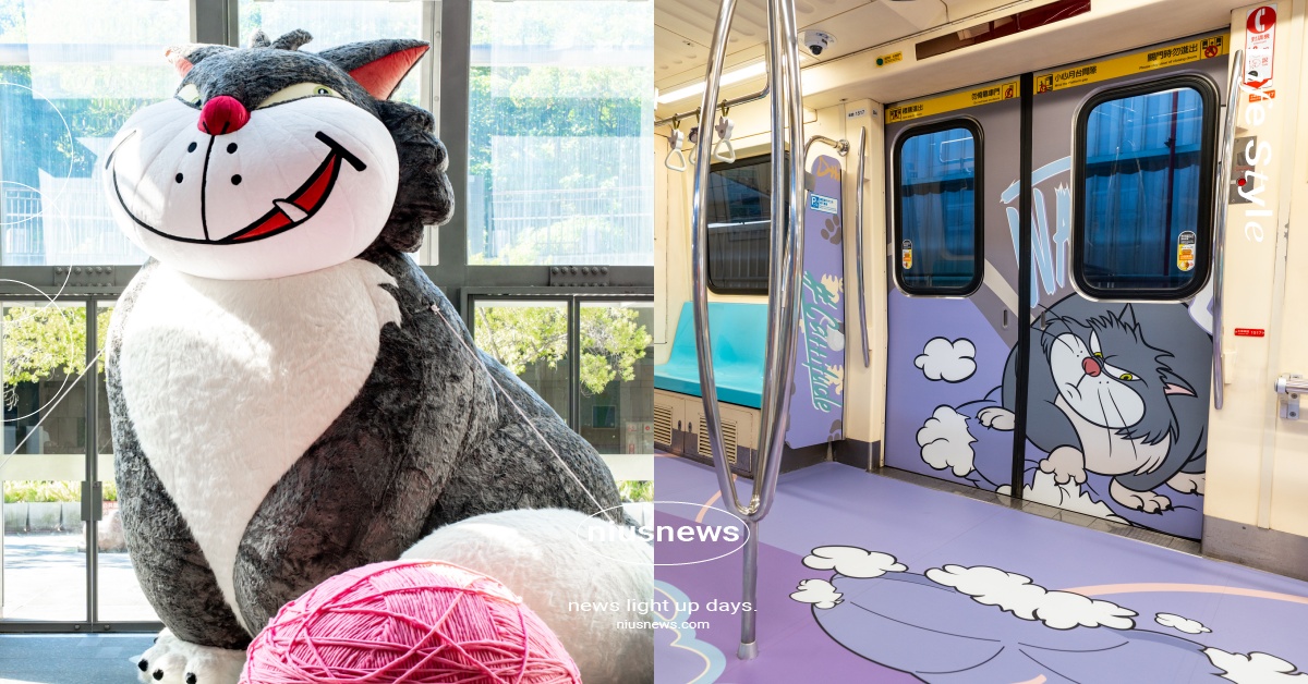 迪士尼壞喵魯斯佛空降大安森林公園！瑪莉貓＆101忠狗造景超欠拍、貓狗彩繪列車可愛亮相 迪士尼、迪士尼捷伴萌寵派對趣、魯斯佛、瑪莉貓、101忠狗、大安森林公園、北捷貓狗彩繪列車、迪士尼北捷