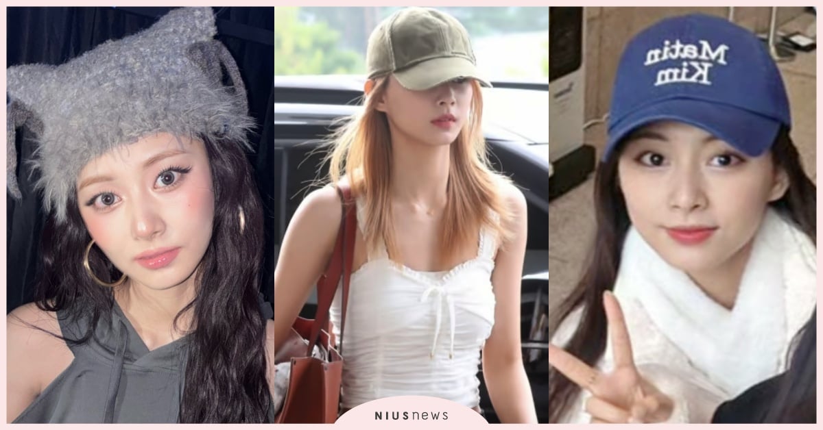 TWICE子瑜「4頂同款女神帽」必收！演唱會熱搜貓耳帽、「Matin Kim 子瑜藍」台灣有賣 TWICE演唱會、TWICE高雄、TWICE高雄場、TWICE演唱會穿搭、TWICE子瑜、TWICE子瑜代言、子瑜回歸、子瑜帽子、子瑜機場、子瑜回台、子瑜機場穿搭、