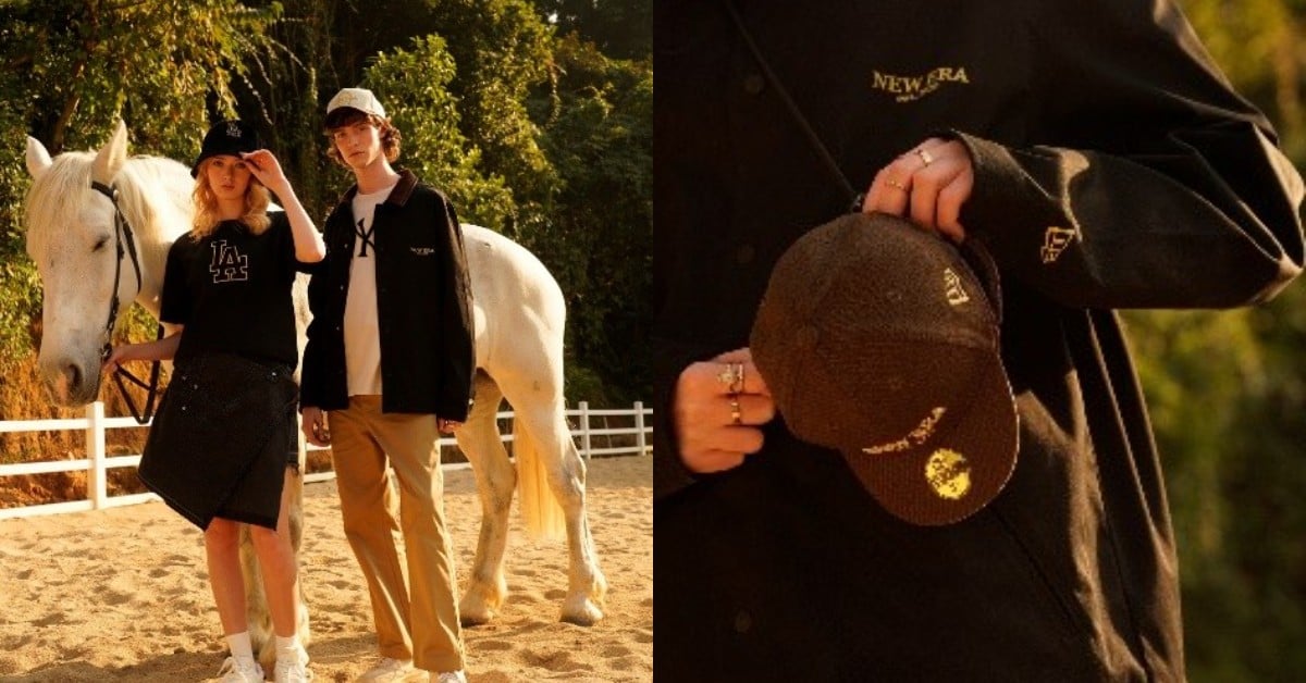 擺脫傳統大紅俗氣感！New Era「馬年限定」黑金刺繡帥翻，NBA獨行俠、NFL野馬隊全入列 NewEra、YEAROFTHEHORSE、馬年限定、潮流穿搭、帽子控、靜奢風、新年穿搭