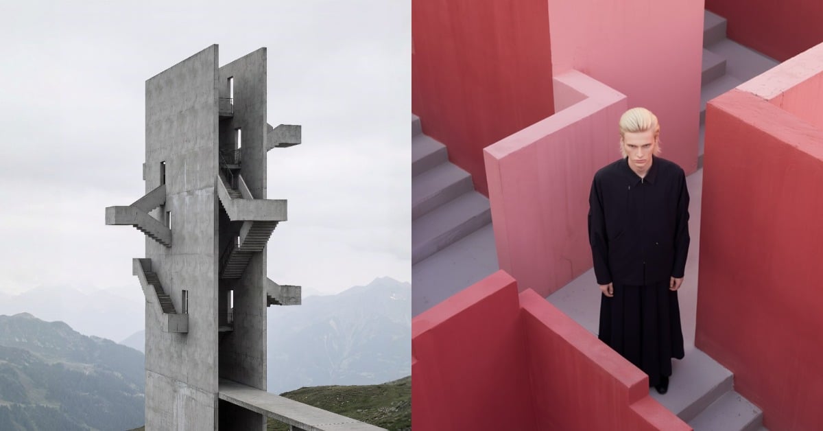 oqLiq 26AW：服裝變建築？打造一場超現實的虛擬時尚發表會！ #oqLiq、#26AW、#倫敦時裝週、#INTERLACE、#機能時尚、#建築結構、#虛擬發表、#時尚趨勢