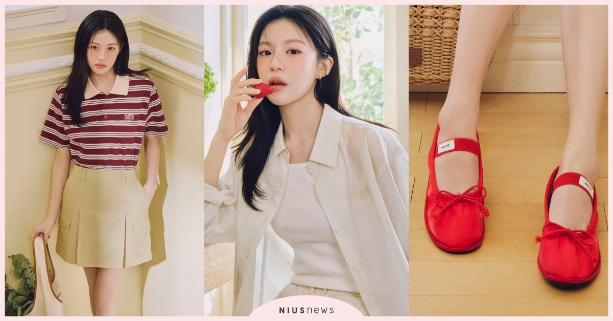 高允貞同款小紅鞋來台！M+FG「9大女神夏季穿搭同款」開賣，初戀系白襯衫必收 愛情怎麼翻譯高允貞、高允貞同款M+FG、M+FG台灣店、高允貞代言、高允貞同款鞋、高允貞同款衣服、高允貞M+FG