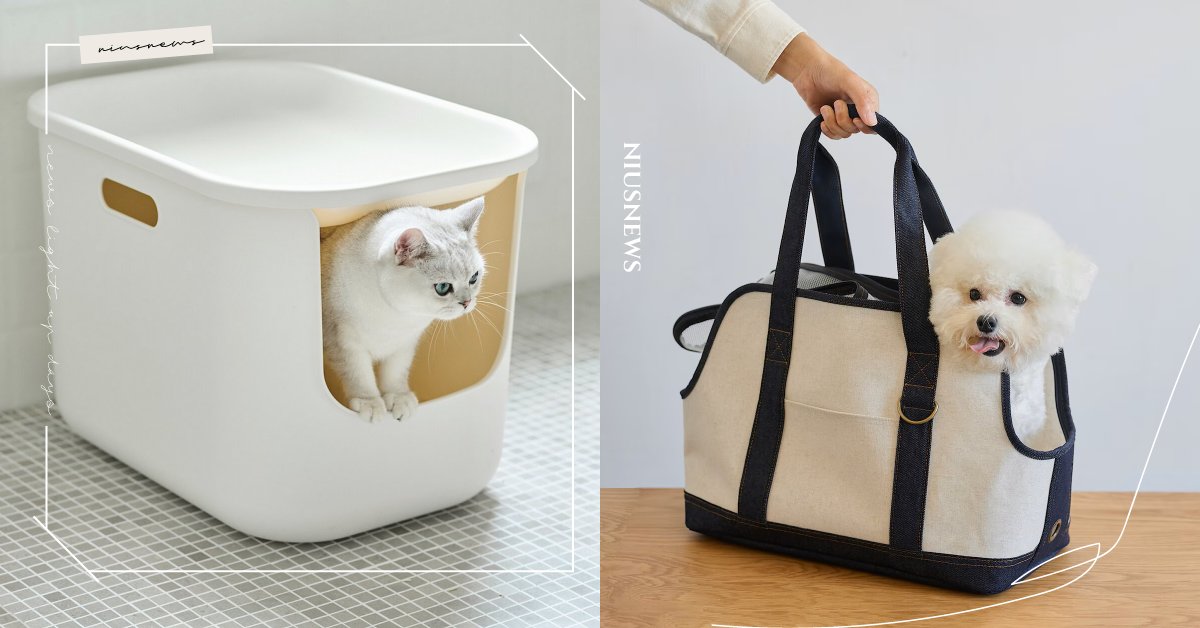 MUJI無印良品開賣「寵物用品」！百元價入手狗狗外出袋、純白貓砂盆，質感控快收 MUJI、無印良品、寵物用品、毛小孩、好感生活、寵物碗、貓砂盆、寵物背包