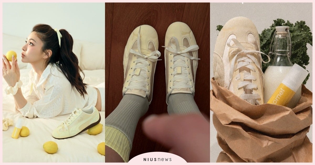 BLACKPINK「Rosé愛鞋出檸檬黃色」！PUMA×nomel推聯名限定色，滿額禮限量送 BLACKPINKRosé、BLACKPINKRosé同款、RoséPUMA、PUMA賽車鞋、PUMA檸檬黃、PUMA聯名、檸檬黃運動鞋、nomel 聯名