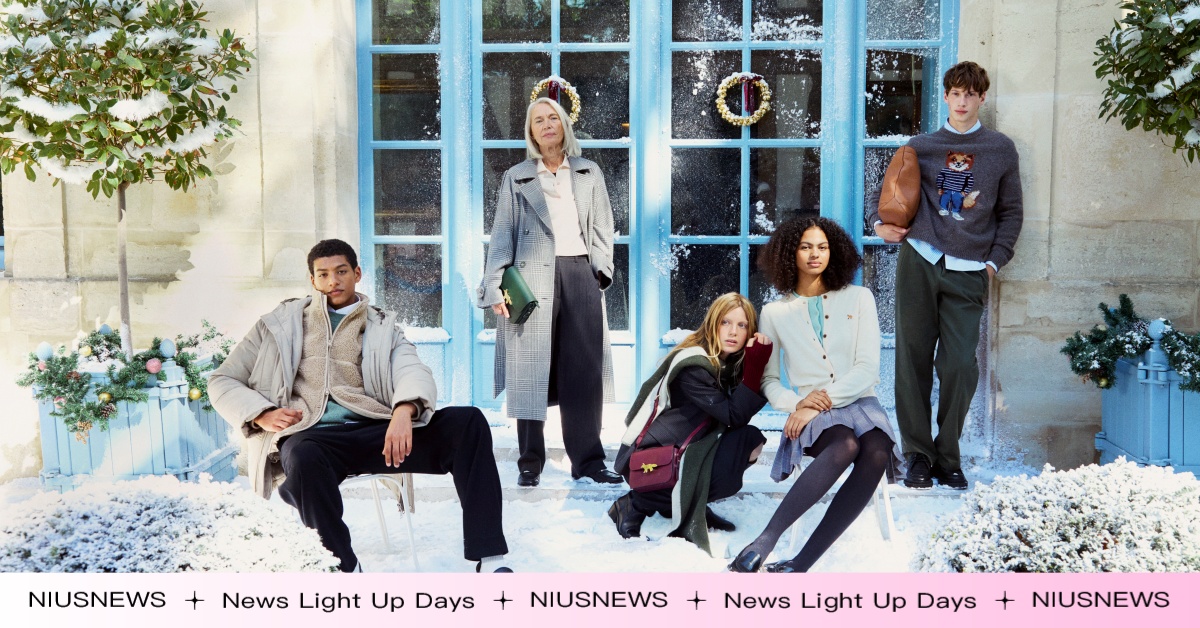 沒有規則、只有風格！ MAISON KITSUNÉ 帶你走進小狐狸的奇幻聖誕 MAISON KITSUNÉ、聖誕系列、毛衣、圍巾、冬季穿搭、OOTD