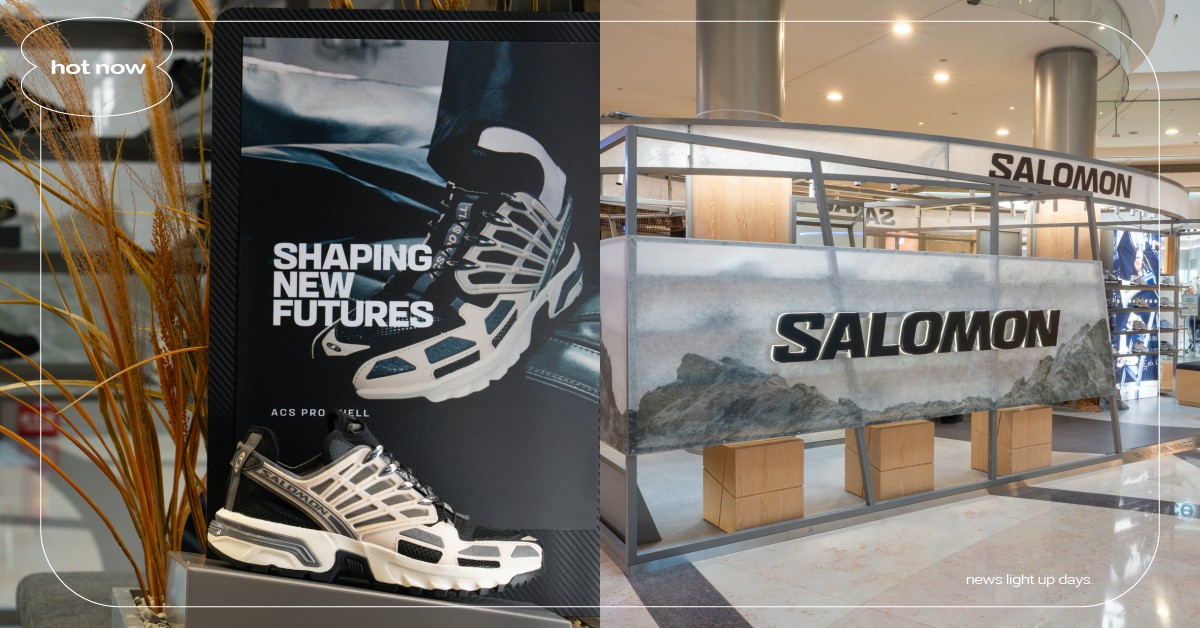 SALOMON 台北101期間限定店開幕！山野基因揉合都會潮流美學  9m88「Whisper Girl 派對」4/9 震撼登場 