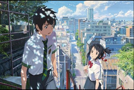 動畫電影「你的名字。」日本國內票房突破200億日幣  正式成為日本國產電影票房歷代第二 你的名字